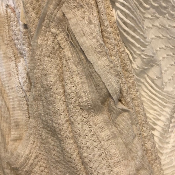 NEW! FREE PEOPLE thermal top - oatmeal heather - Picture 10 of 12